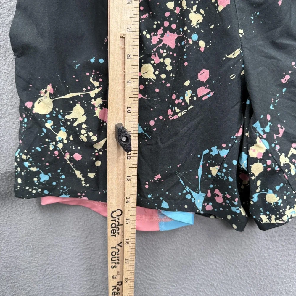 Chubbies Swim Trunks Mens Small Multicolor Paint Splatter 5.5 Inseam Lined